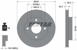 TEXTAR Disc frana TEXTAR 92051003 (92051003)