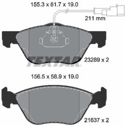TEXTAR Set placute frana TEXTAR 2328902 (2328902) - fixbox
