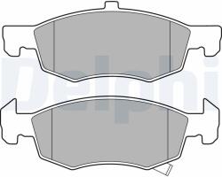 DELPHI Set placute frana, frana disc DELPHI LP3163 - fixbox