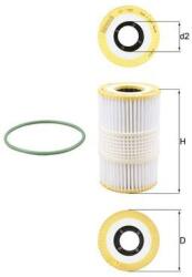 MAHLE Filtru ulei MAHLE OX 1185D (OX 1185D) - fixbox