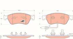 TRW Set placute frana, frana disc TRW GDB1553 - fixbox