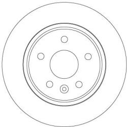 TRW Disc frana TRW DF6846 (DF6846) - fixbox