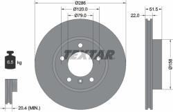 TEXTAR Disc frana axa fata TEXTAR 92055605 (92055605)
