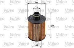VALEO Filtru ulei VALEO 586562 - fixbox