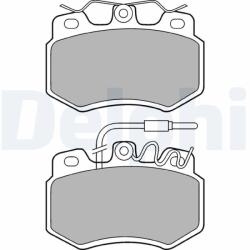 DELPHI Set placute frana, frana disc DELPHI LP536 - fixbox