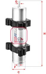 SOFIMA Filtru combustibil SOFIMA S 1824 B (S 1824 B) - fixbox