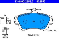 ATE Set placute frana ATE 13.0460-2853.2 (13.0460-2853.2)