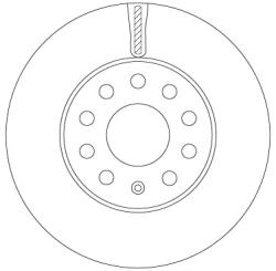 TRW Disc frana TRW DF6903S (DF6903S)