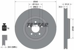 TEXTAR Disc frana TEXTAR 92229205 (92229205)
