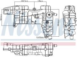 NISSENS Vas de expansiune, racire NISSENS 996310 (996310)