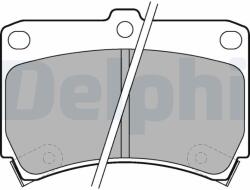 DELPHI Set placute frana DELPHI LP743 (LP743)
