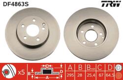 TRW Disc frana TRW DF4863S (DF4863S)