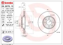 BREMBO Disc frana BREMBO 09.9078. 11 (09.9078.11)