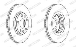 FERODO Disc frana FERODO DDF1728C (DDF1728C)