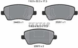 TEXTAR Set placute frana TEXTAR 2440301 (2440301) - fixbox