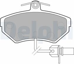 DELPHI Set placute frana DELPHI LP1631 (LP1631)