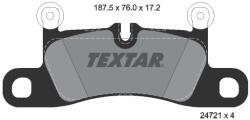 TEXTAR Set placute frana, frana disc TEXTAR 2472101 - fixbox