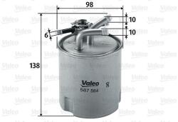 VALEO Filtru combustibil VALEO 587564 (587564) - fixbox