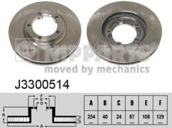 NIPPARTS Disc frana NIPPARTS J3300514 - fixbox