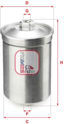 SOFIMA Filtru combustibil SOFIMA S 1502 B (S 1502 B) - fixbox