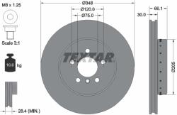 TEXTAR Disc frana TEXTAR 92265725 (92265725)