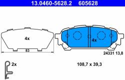 ATE Set placute frana, frana disc ATE 13.0460-5628.2 - fixbox