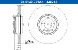 ATE Disc frana fata Volvo XC60 I ATE 24.0130-0212.1 (24.0130-0212.1)