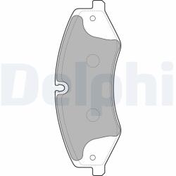 DELPHI Set placute frana, frana disc DELPHI LP2176 - fixbox