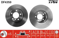 TRW Disc frana TRW DF4359 (DF4359) - fixbox