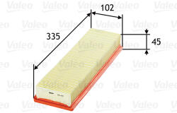 VALEO Filtru aer VALEO 585078 (585078) - fixbox