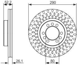 Bosch Disc frana BOSCH 0 986 479 626 (0 986 479 626) - fixbox