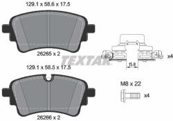 TEXTAR Set placute frana, frana disc TEXTAR 2626503 - fixbox