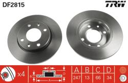 TRW Disc frana TRW DF2815 (DF2815) - fixbox