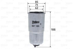VALEO Filtru combustibil VALEO 587186 (587186) - fixbox