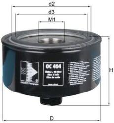 MAHLE Filtru ulei MAHLE OC 404 (OC 404) - fixbox