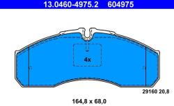 ATE Set placute frana ATE 13.0460-4975.2 (13.0460-4975.2)