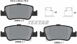 TEXTAR Set placute frana TEXTAR 2466401 (2466401) - fixbox