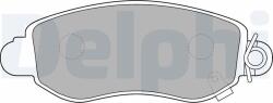 DELPHI Set placute frana DELPHI LP1582 (LP1582)