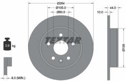 TEXTAR Disc frana TEXTAR 92275303 - fixbox