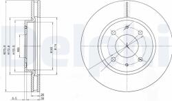 DELPHI Disc frana DELPHI BG4068 (BG4068) - fixbox