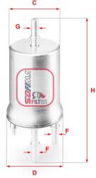SOFIMA Filtru combustibil SOFIMA S 1832 B (S 1832 B) - fixbox