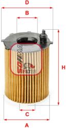 SOFIMA Filtru ulei SOFIMA S 5187 PE (S 5187 PE) - fixbox
