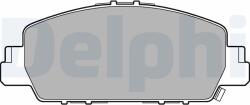 DELPHI Set placute frana DELPHI LP3243 (LP3243)
