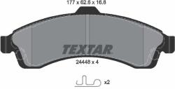 TEXTAR Set placute frana TEXTAR 2444801 (2444801) - fixbox