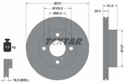 TEXTAR Disc frana TEXTAR 92204100 (92204100) - fixbox