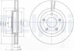 DELPHI Disc frana DELPHI BG4109C (BG4109C) - fixbox