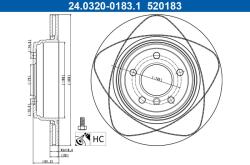 ATE Disc frana ATE 24.0320-0183.1 - fixbox