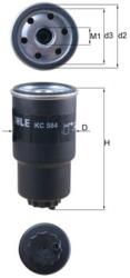 MAHLE Filtru combustibil MAHLE KC 584 (KC 584) - fixbox