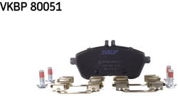 SKF Set placute frana SKF VKBP 80051 (VKBP 80051)