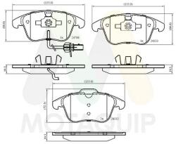 MOTAQUIP Set placute frana MOTAQUIP LVXL1402 (LVXL1402)